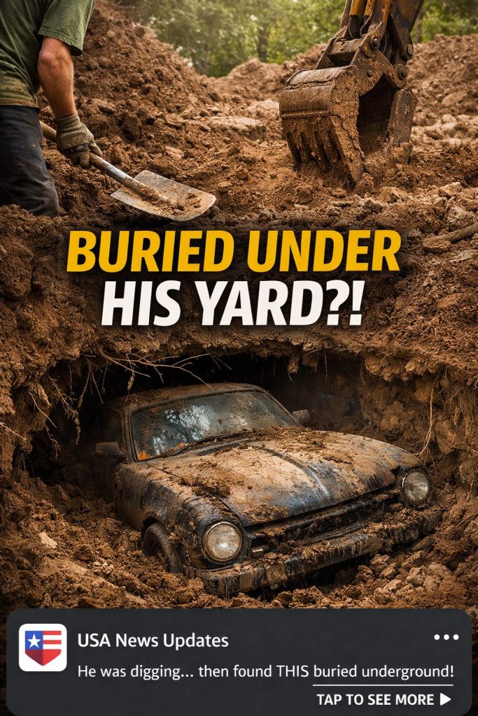 He Was Digging in His Garden… Then Hit Something Terrifying Underground