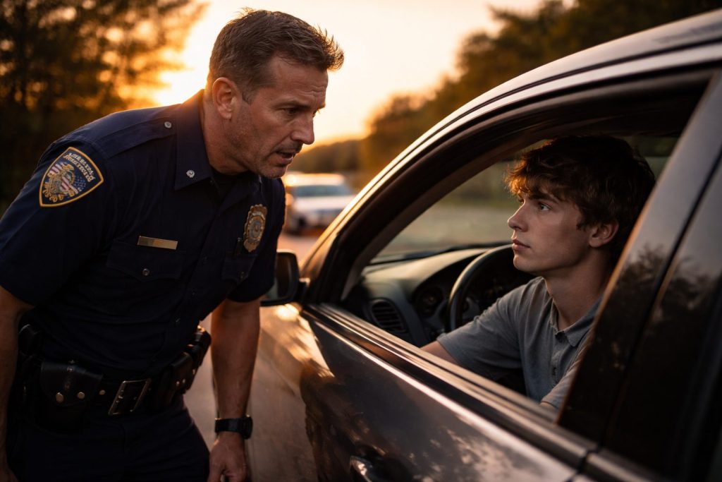 A Routine Traffic Stop Turned Into the Moment That Changed His Life