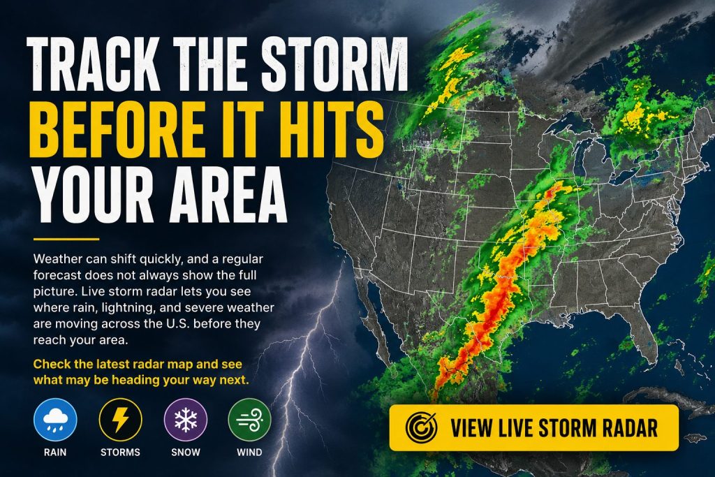 Track The Storm Before It Hits Your Area