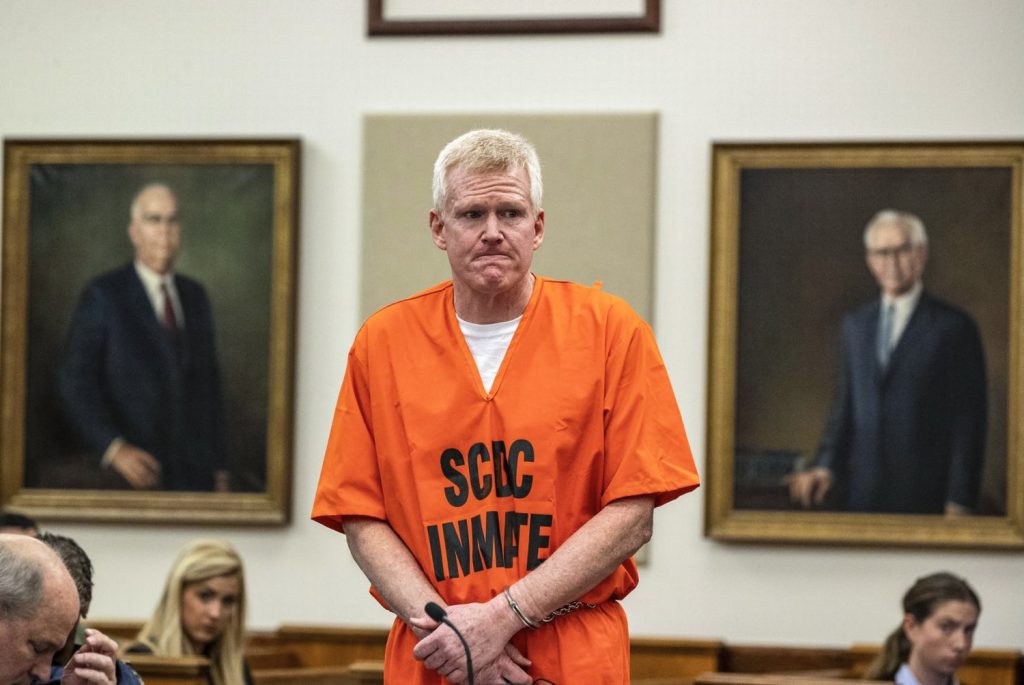 Alex Murdaugh Appeals Conviction In Murders Of Wife And Son