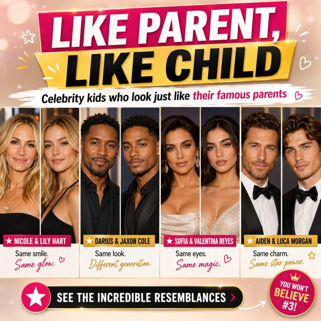 Celebrity Kids Who Look Just Like Their Famous Parents