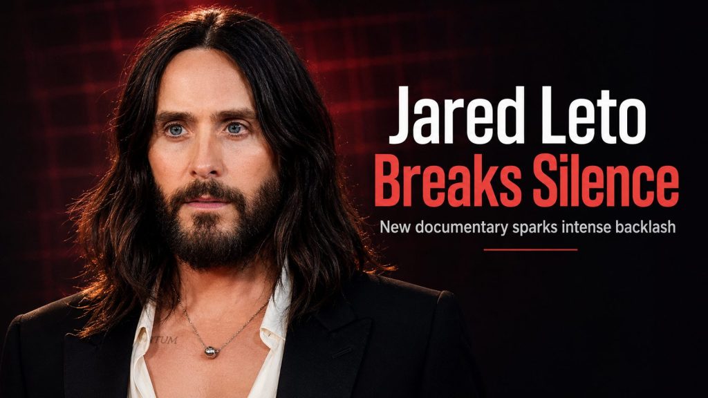 Jared Leto Breaks Silence After Explosive BBC Documentary