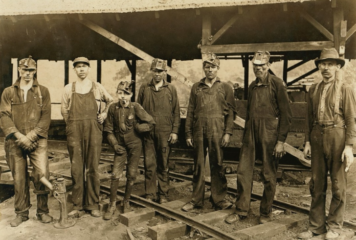 Miners' uprising at Blair Mountain.