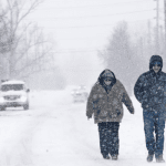Winter Storm In USA