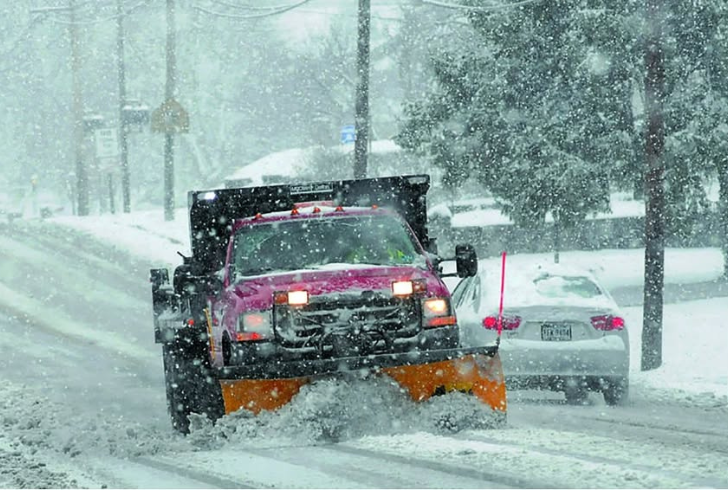 Winter storm in Washington DC