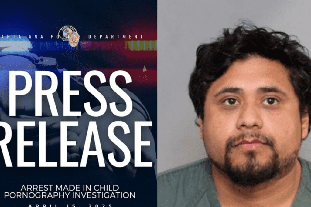 Santa Ana man arrested for felony possession of illicit materials depicting children