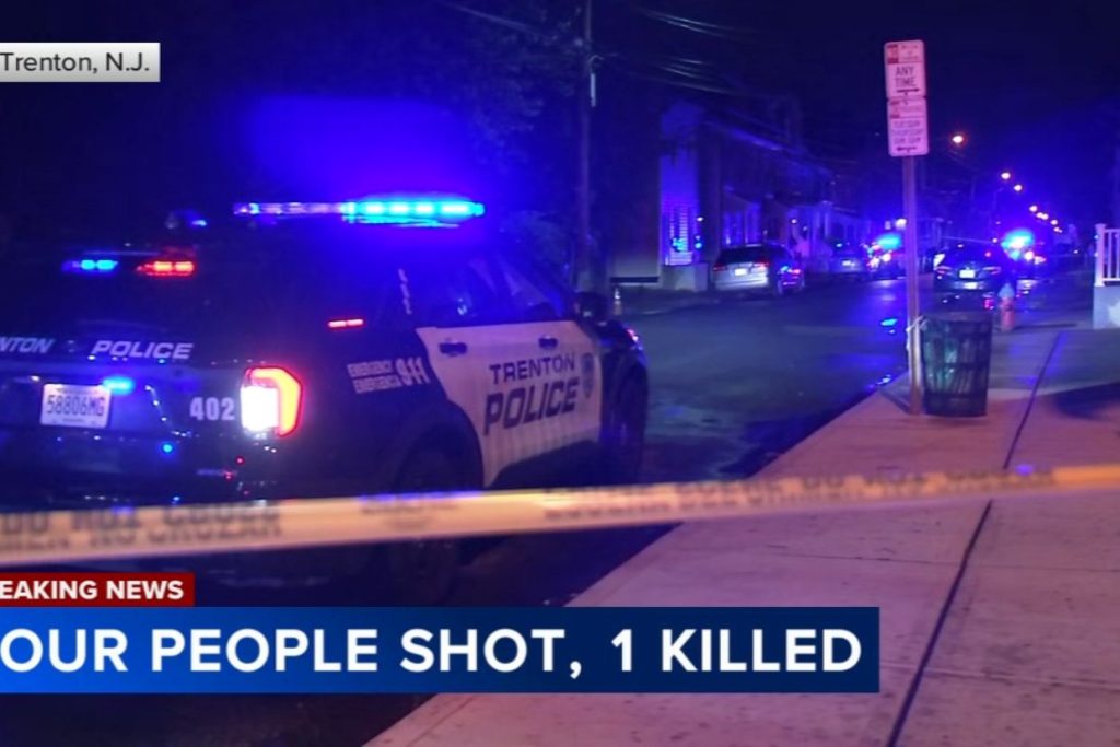 Quadruple shooting leaves at least 1 dead in Trenton, NJ