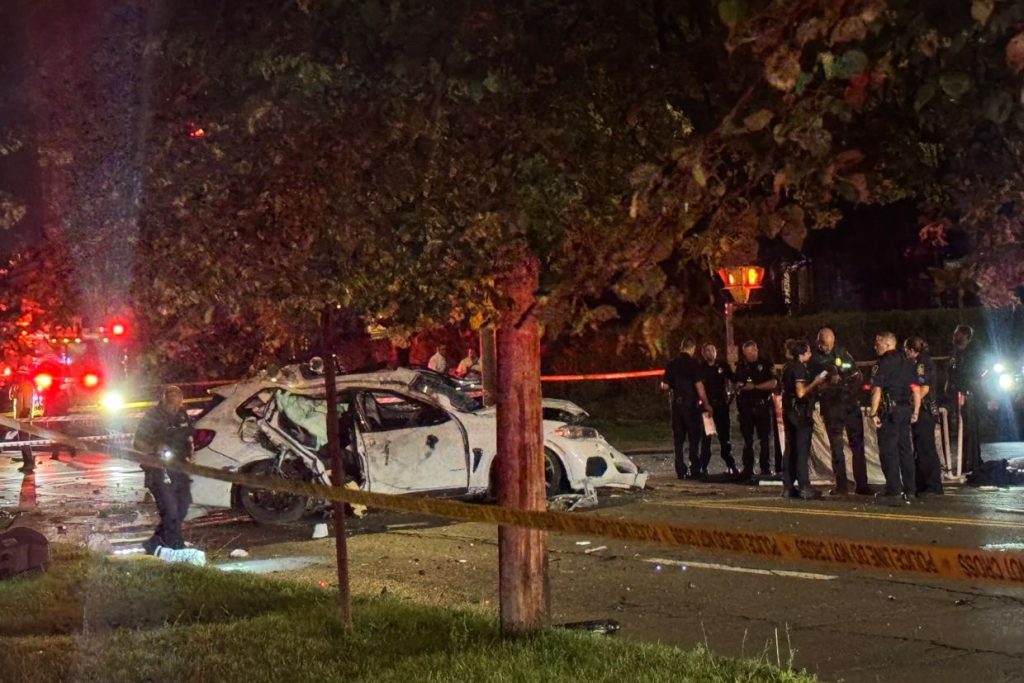 One dead, four injured in two-car crash in Syracuse