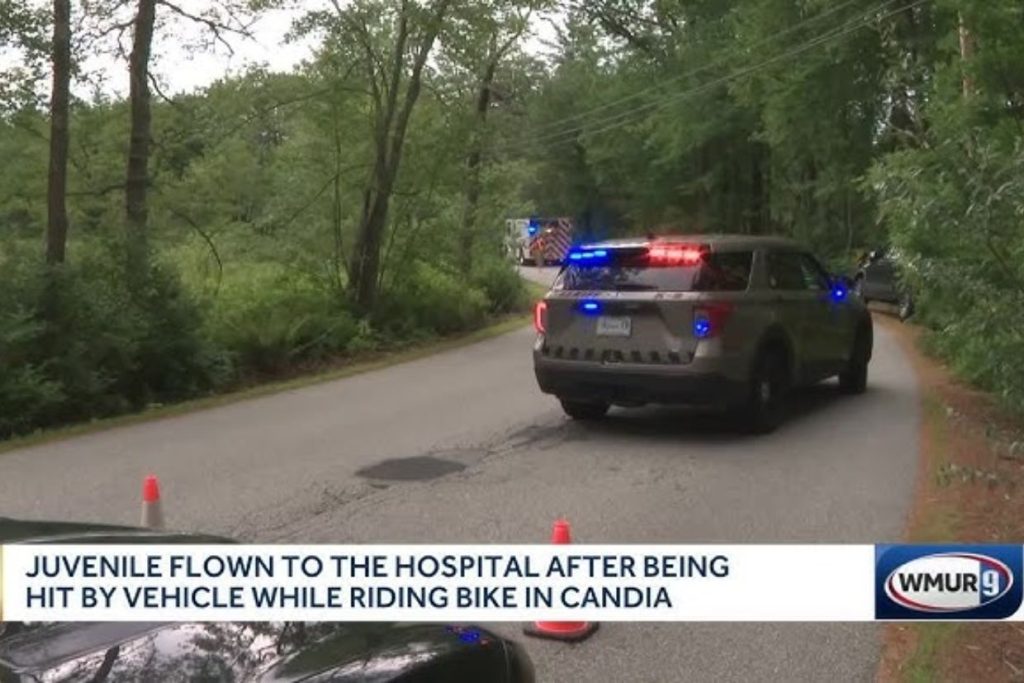 Juvenile flown to the hospital after being hit by vehicle while riding bike in Candia