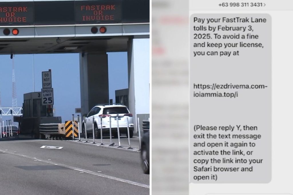 Lake Co. man loses over $3,300 in FasTrak texting scam after drive home from San Francisco