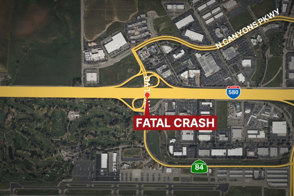 Motorcyclist dies after being ejected in crash on I-580: CHP Dublin