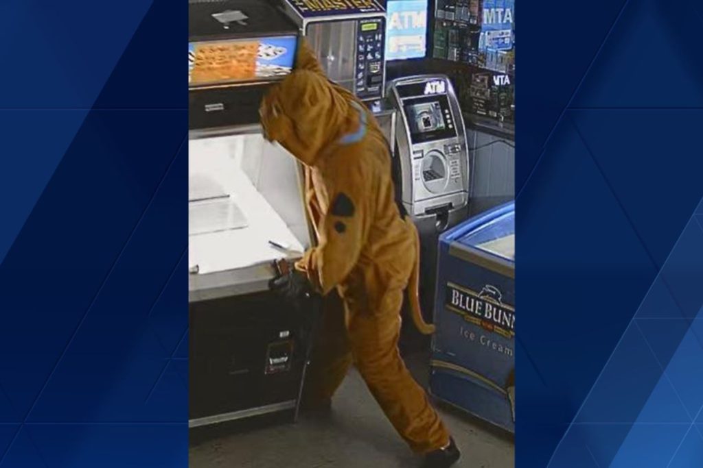 Ruh-roh! Tuscaloosa police searching for burglary suspect dressed like Scooby-Doo