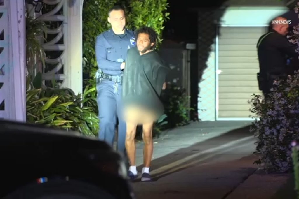 Woman discovers naked intruder inside her home in Valley Village