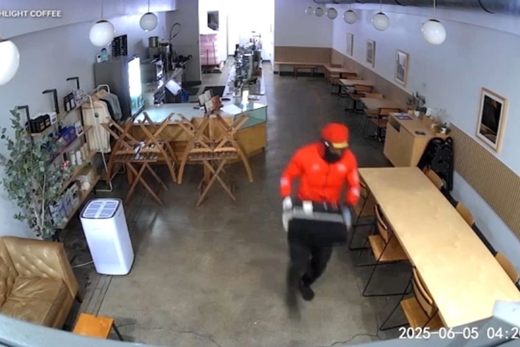 Pasadena coffee shop targeted again by fast-moving burglar who stole cash register