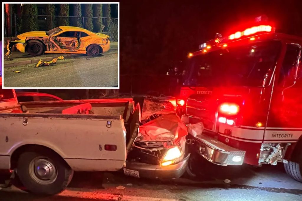He Stole a Fire Truck and Left a Trail of Smashed Cars