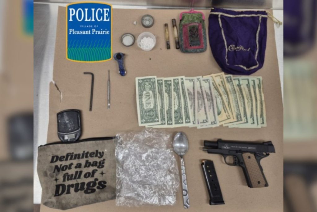 Wisconsin officers find drugs, guns in bag labeled ‘Definitely Not a Bag Full of Drugs’