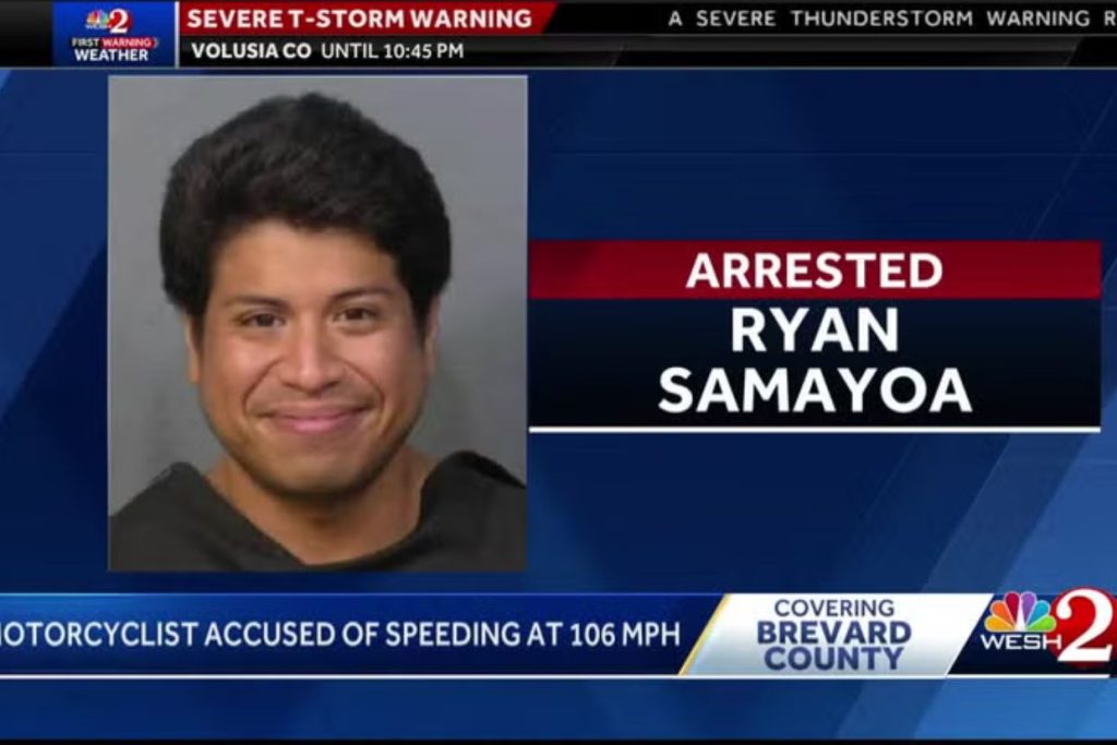 Motorcyclist arrested, accused of speeding at 106 mph in Brevard County