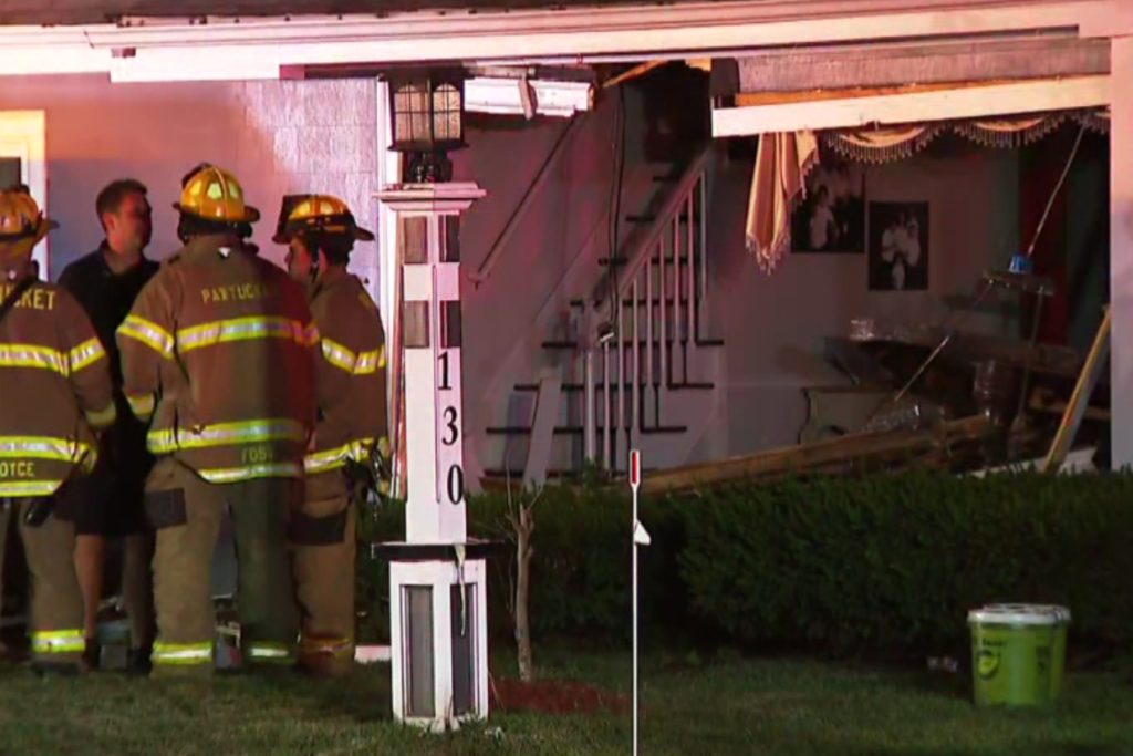 Chaos in Pawtucket: Truck Plows Into House, Driver Arrested for DUI