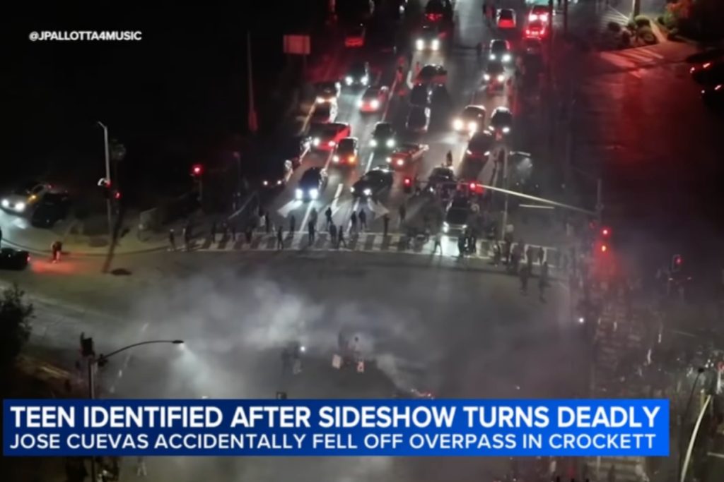 Deadly Drop: Teen Watching Wild Bay Area ‘Sideshow’ Falls Off Freeway