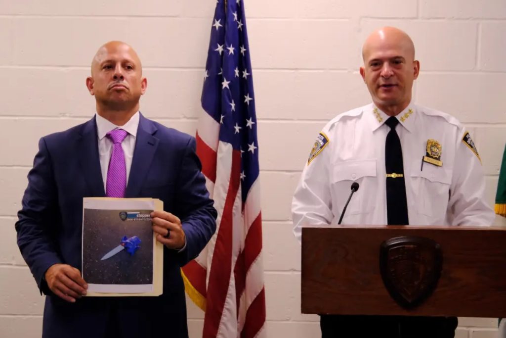 Deranged Man Shot by NYPD After Slashing Cop’s Face in Precinct Ambush
