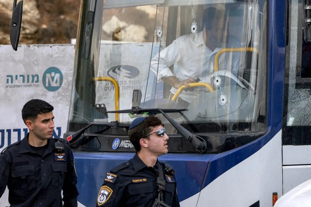 6 Killed, Multiple Injured After Gunmen Attack Pedestrians at Jerusalem Bus Stop
