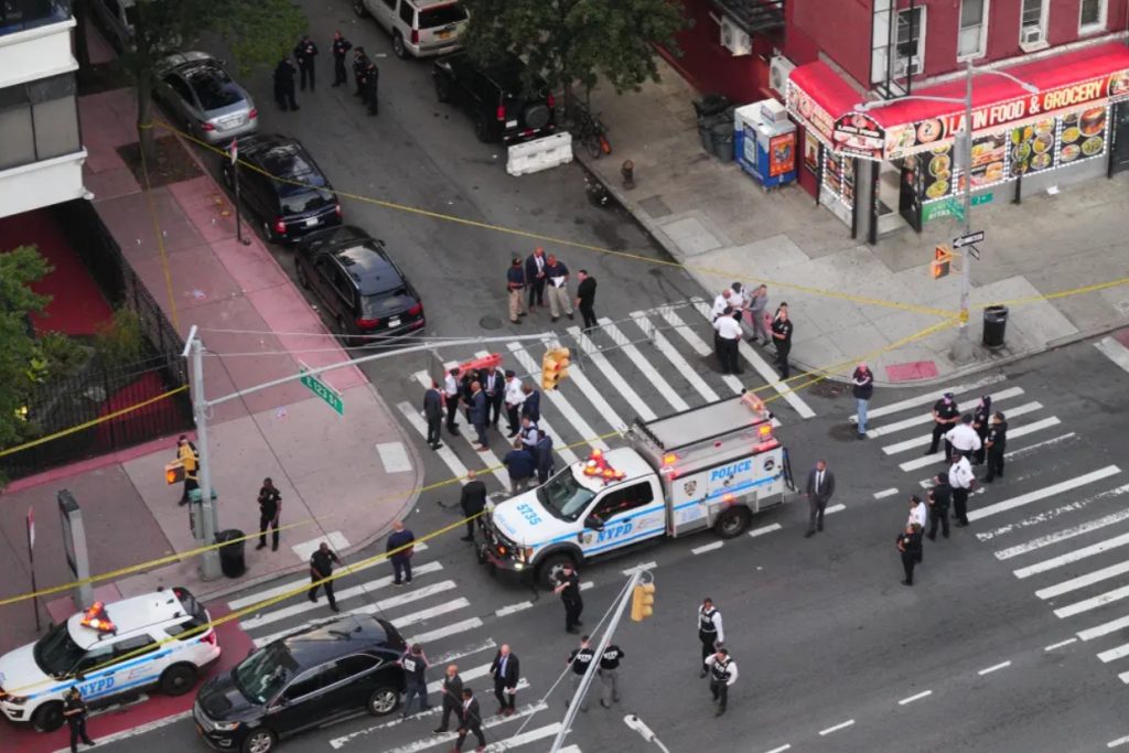 Gunfight Explodes in Queens Street — Cops Fire, Teenagers Go Down