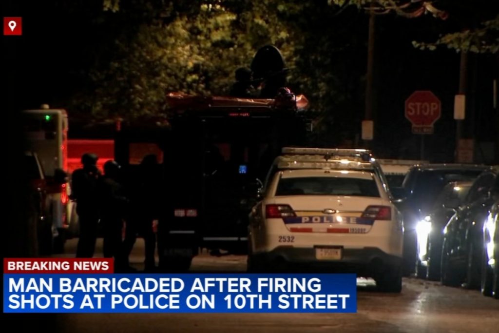 Philly Standoff Erupts After Shots Fired at Responding Officers