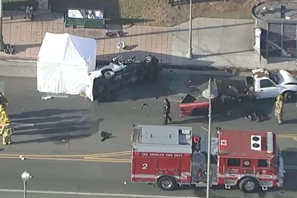 Boyle Heights Horror: Deadly Crash Leaves Victims Trapped, Suspect on Run