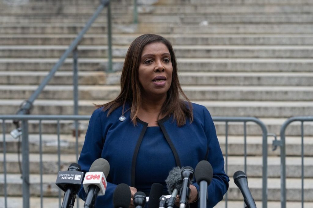 NY Attorney General James Pleads Not Guilty to US Charges