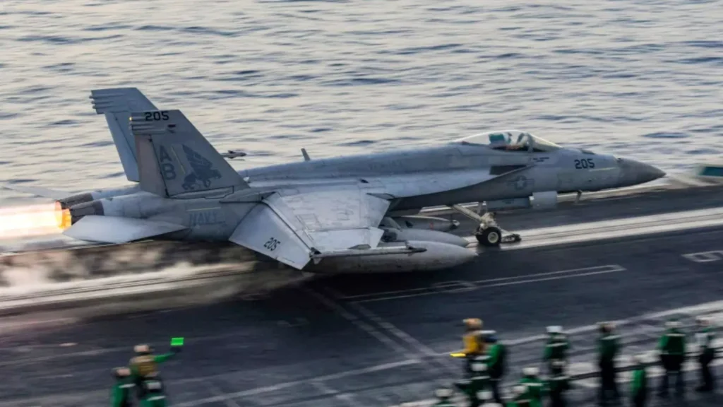 US Navy helicopter and fighter jet crash in South China Sea in separate incidents dubbed ‘very unusual’ by Donald Trump