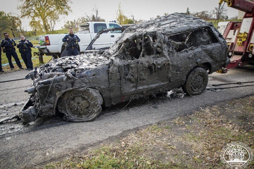 Vehicle pulled from Red River in Fargo does not appear linked to a missing West Fargo woman, police say