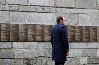 Trial over Holocaust Memorial graffiti believed linked to Russia opens in France