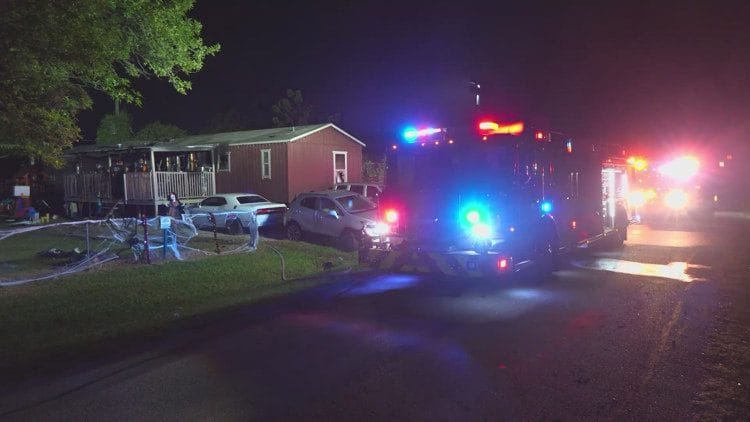 Children among victims after flames tear through Highlands mobile home, Harris County fire officials say