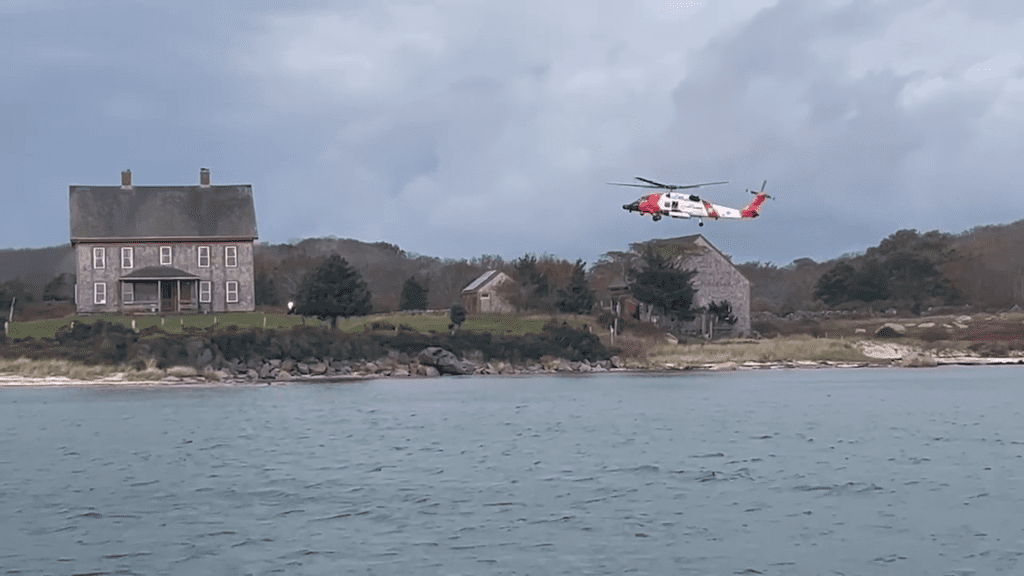 Mother rescued from island dies after escaping burning boat with family