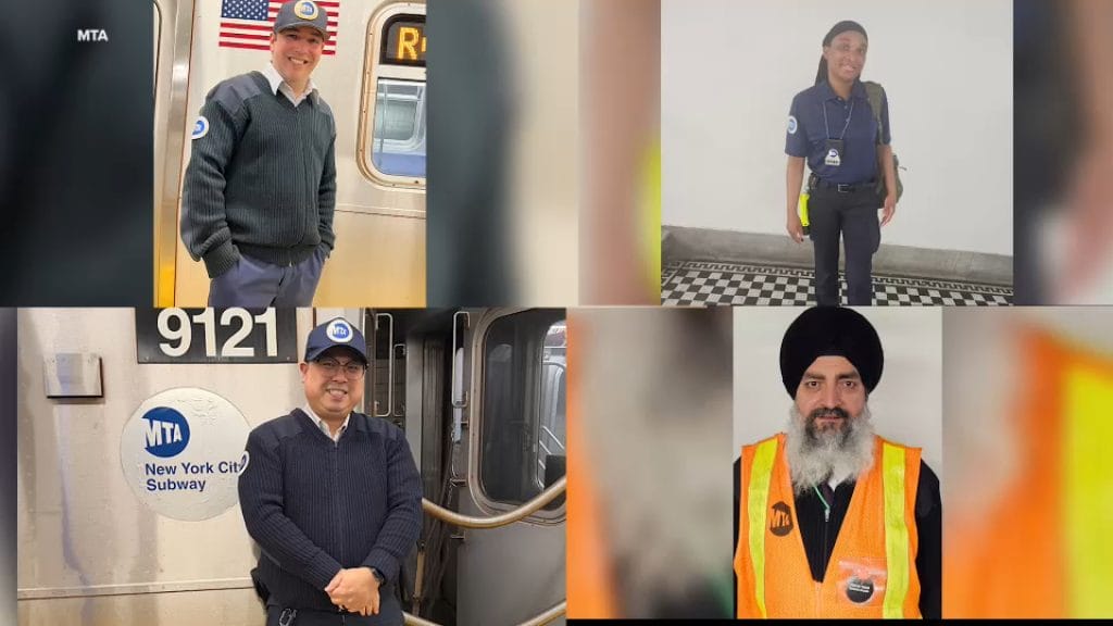 MTA Heroes: Subway workers rescue dog from tracks that ended up in Queens