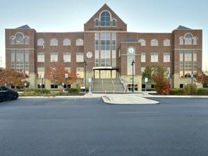 County repaves courthouse parking lots
