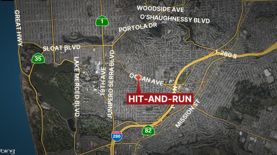 Pedestrian killed after hit-and-run on Ocean Avenue in San Francisco