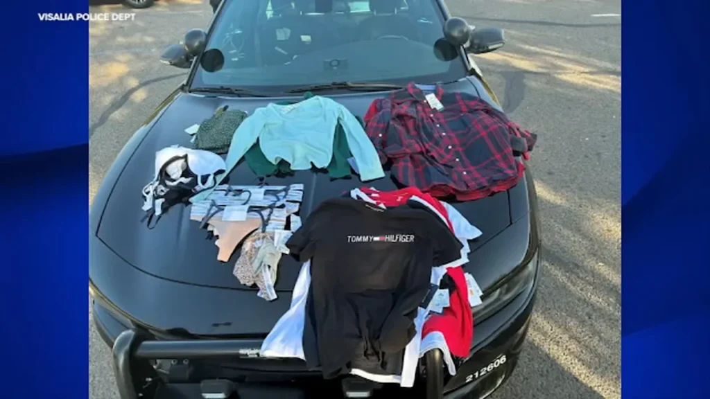 Suspects caught allegedly stealing from Visalia retail stores, police say