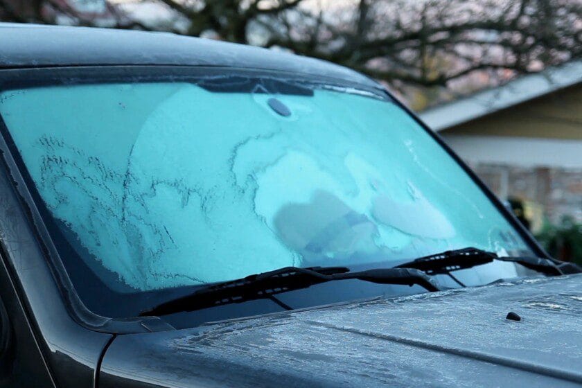 Officers warn: Failing to scrape frost can lead to crashes, fines