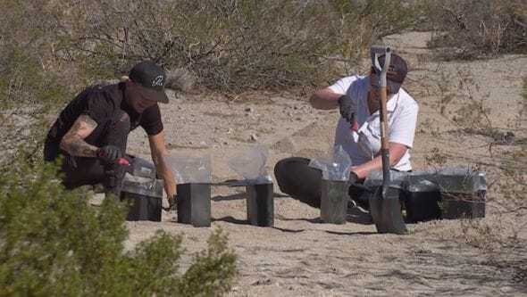 Over 300 piles of human remains found dumped in desert outside Las Vegas