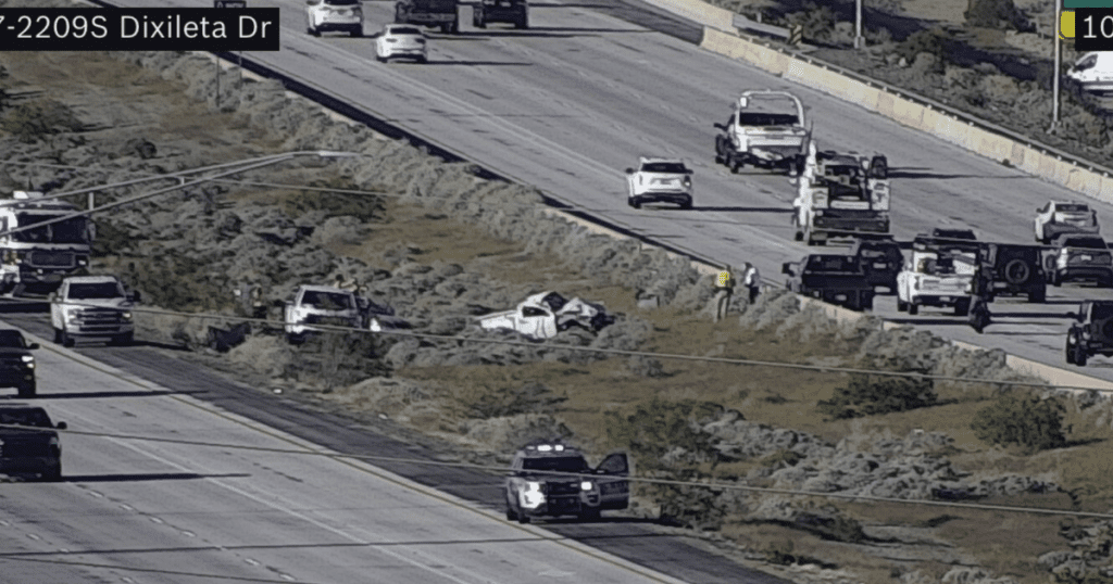 One person seriously hurt, another flees scene of serious crash on I-17 near Dixileta Drive