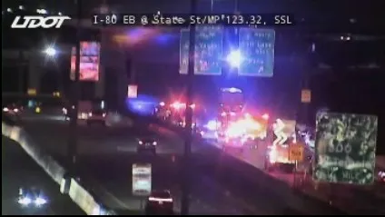 TRAFFIC ALERT: Lanes closed on WB I-80 due to crash