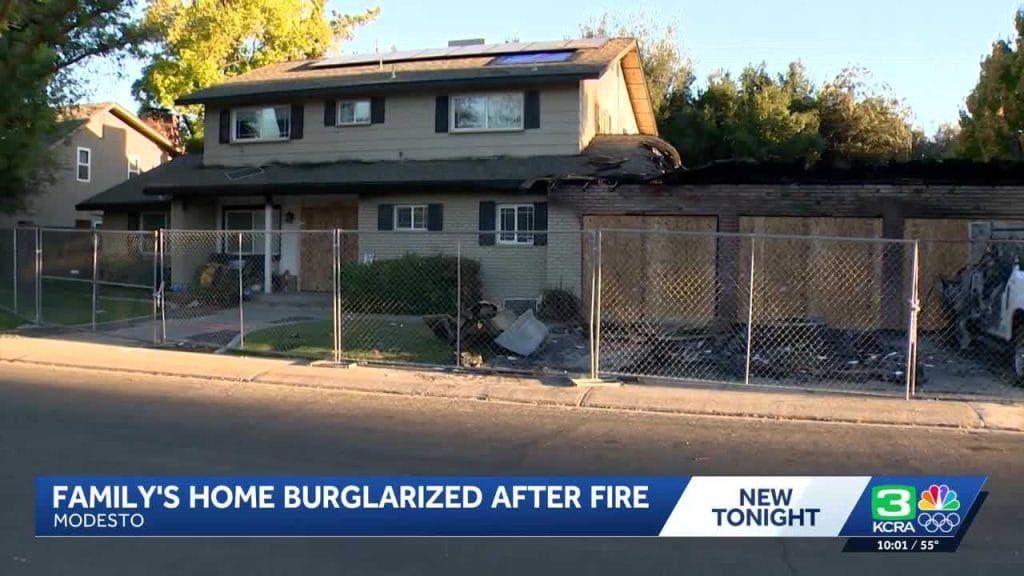 Modesto teacher’s home destroyed by fire, then targeted by thieves