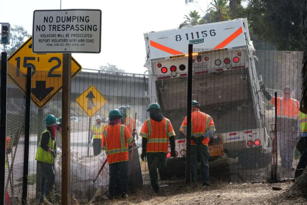San Diego has cleared nearly 200 freeway encampments since getting access to state land