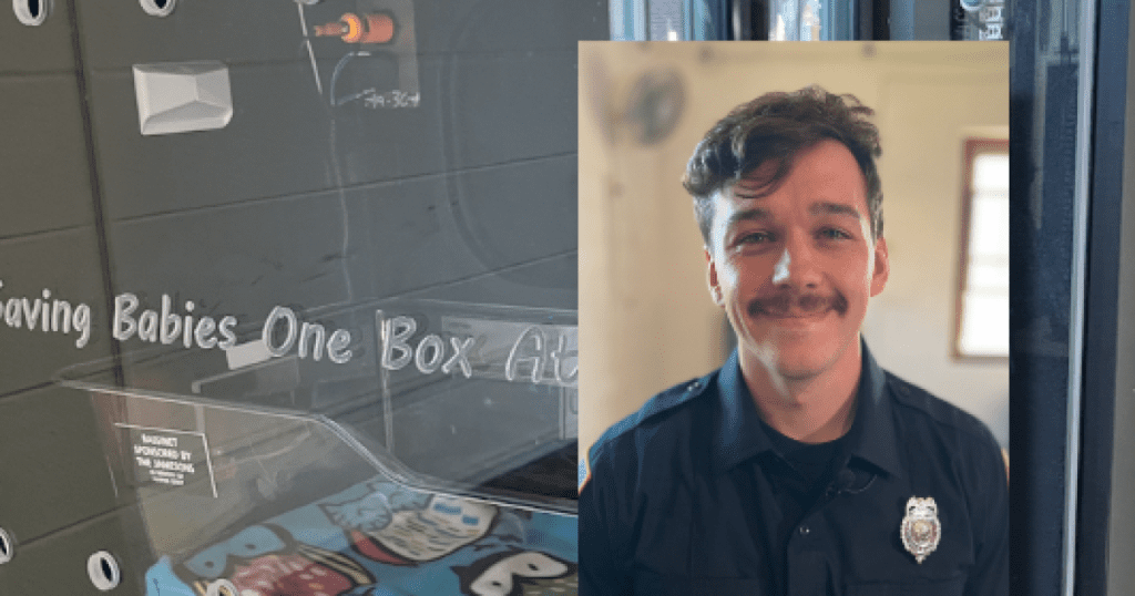It takes a lot of strength’: Racine firefighter shares experience responding to newborn placed in baby box