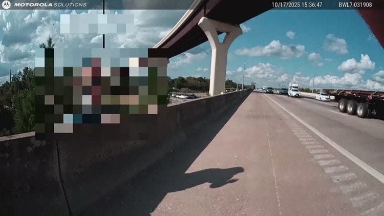 Officer’s swift actions save 11-year-old during mental health crisis on interstate overpass