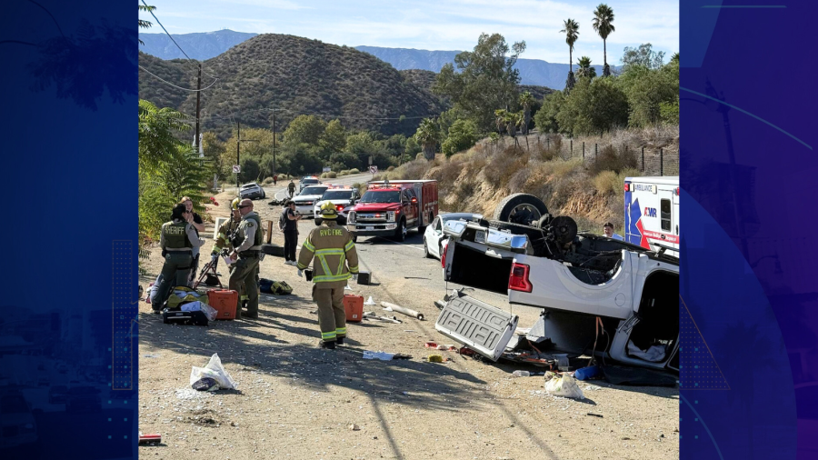6 hospitalized after multi-vehicle crash in Riverside County