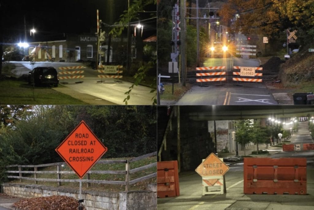 Greeneville Braces for Street Closures Amid Railroad Maintenance, Detours in Place for Downtown Commuters