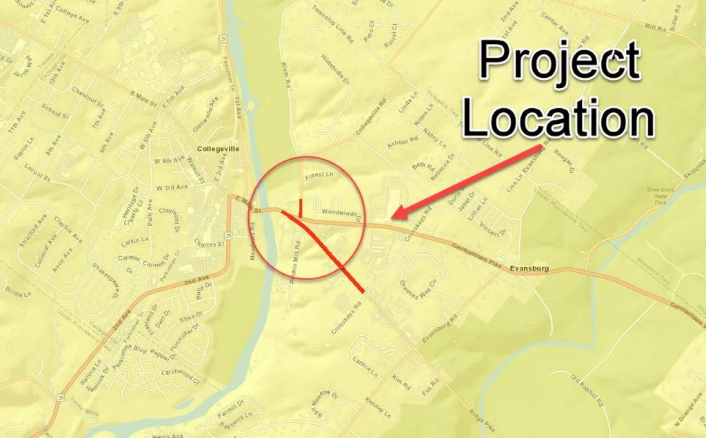 PennDOT: Construction to close Ridge Pike lane in Lower Providence