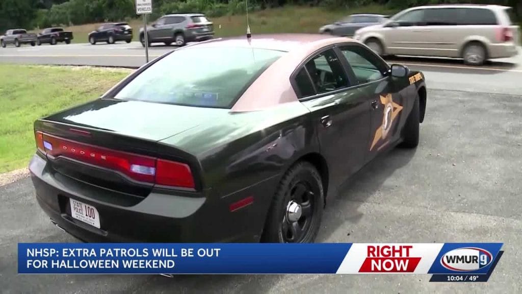 New Hampshire officials urge safe driving ahead of Halloween weekend